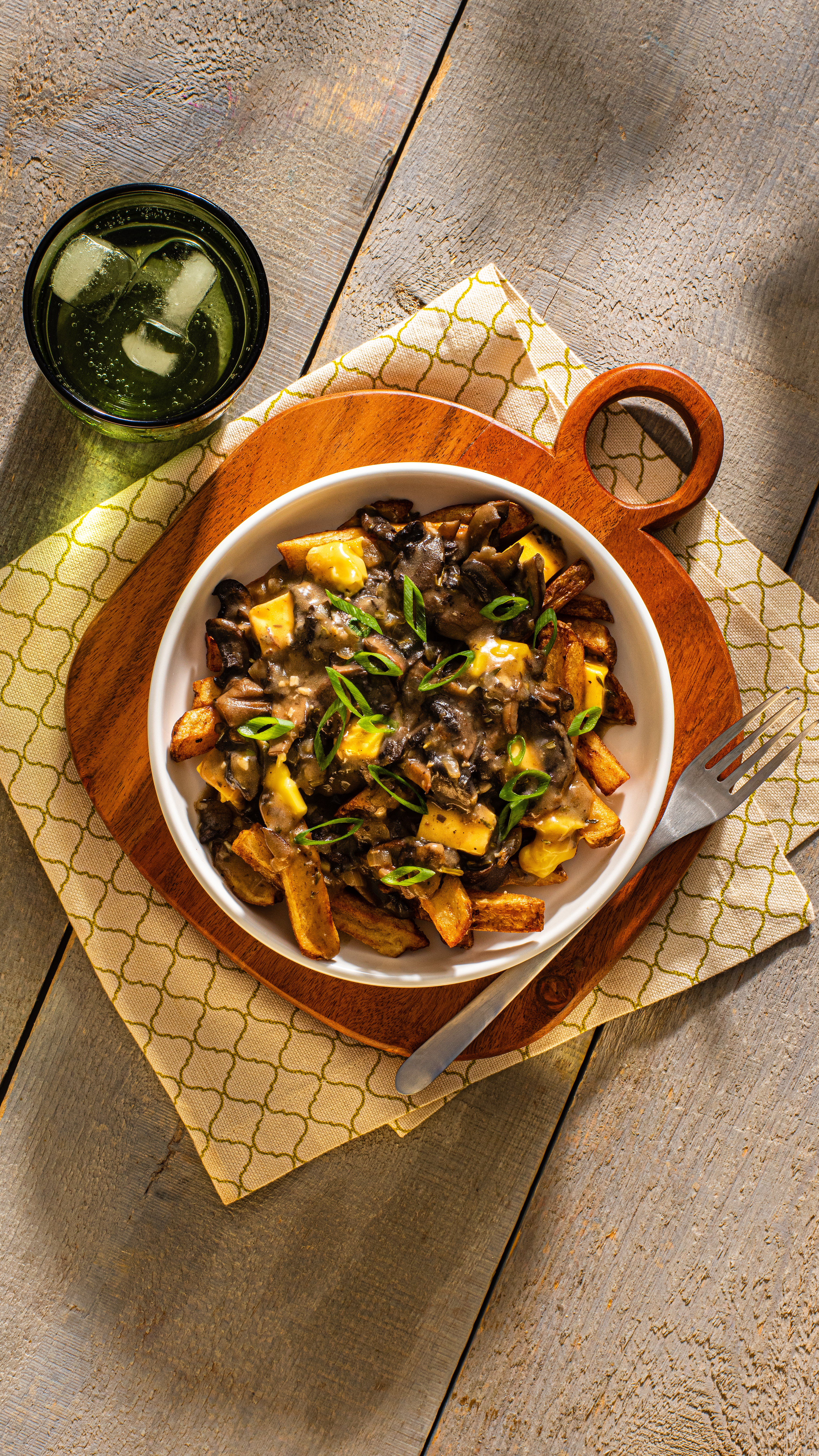 recipe image Poutine végétalienne