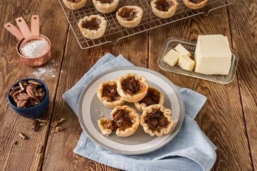 recipe image Tartelettes au sucre - Becel à base de plantes
