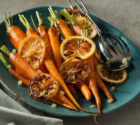 recipe image Carottes glacées au miel